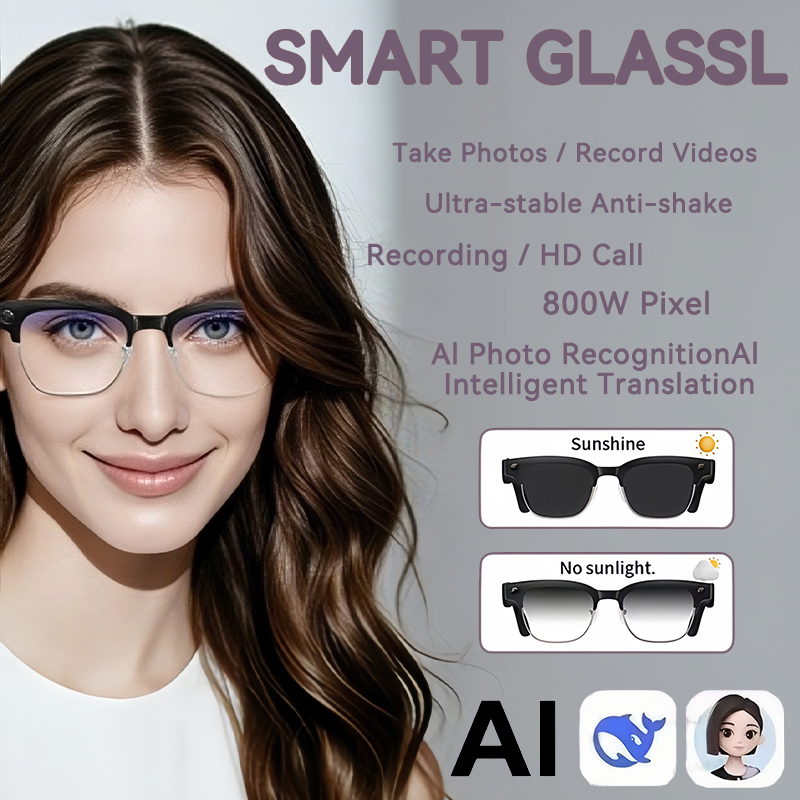 Women Fashion Video - 2026New 800W AI Smart Glasses Camera