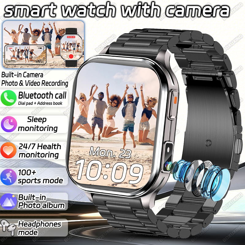 Women Fashion Video - 2026New Smartwatch With Camera Men Women
