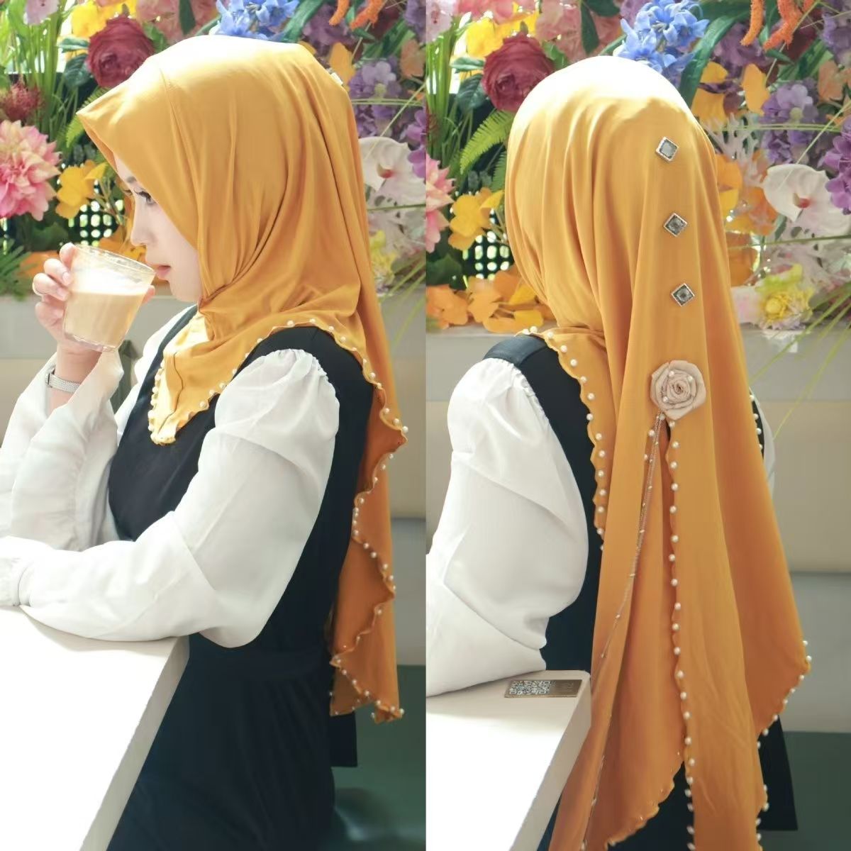 Women Fashion Hats - New Hats Hijab Scarf Ethnic Caps