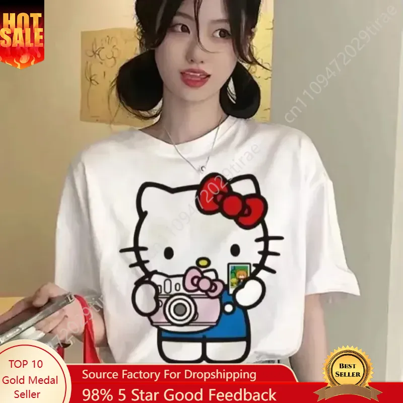Women'S Fashion Korea - Kawaii Hello Kitty Y2K Korea Cotton