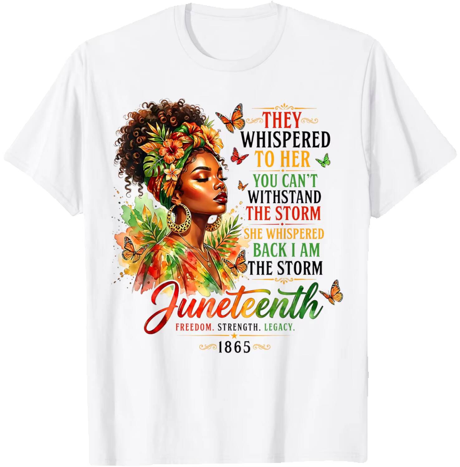 Women Fashion History - Juneteenth I Am The Storm Women