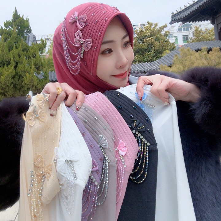Women Fashion Hats - Africa Ethnic Hats Hijab for Women