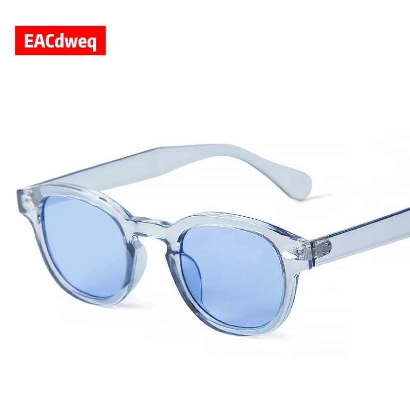 Fashion Transparent Blue Round – Women'S Fashion Eyewear recenzja i cena