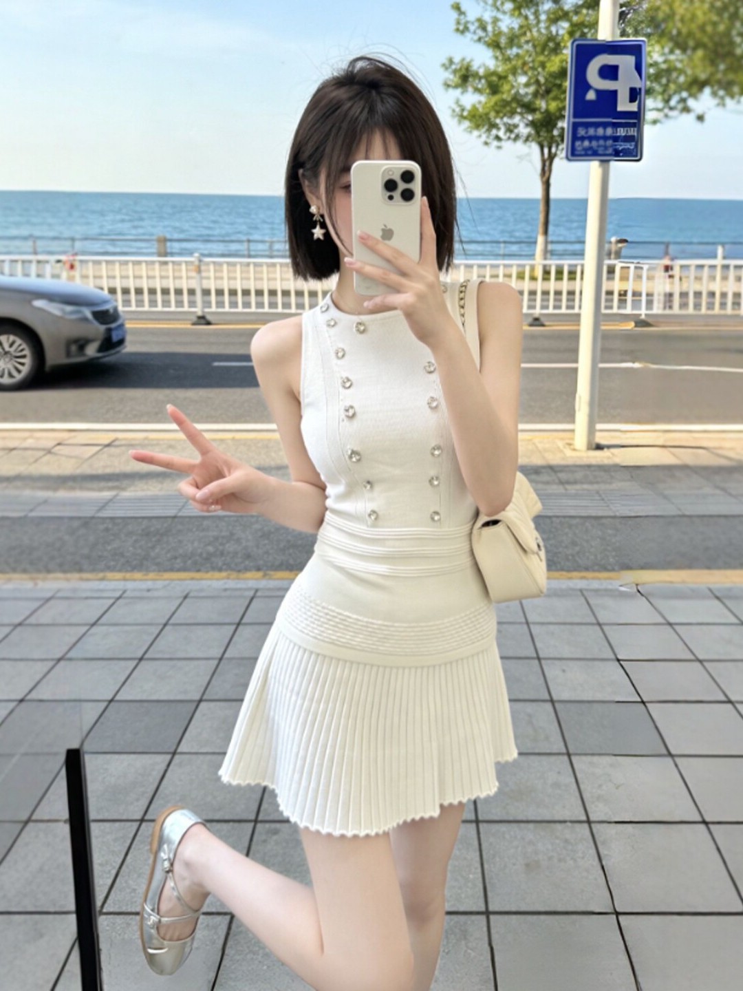 Fashionable Knitted Top And  S – Women'S Young Fashion recenzja i cena