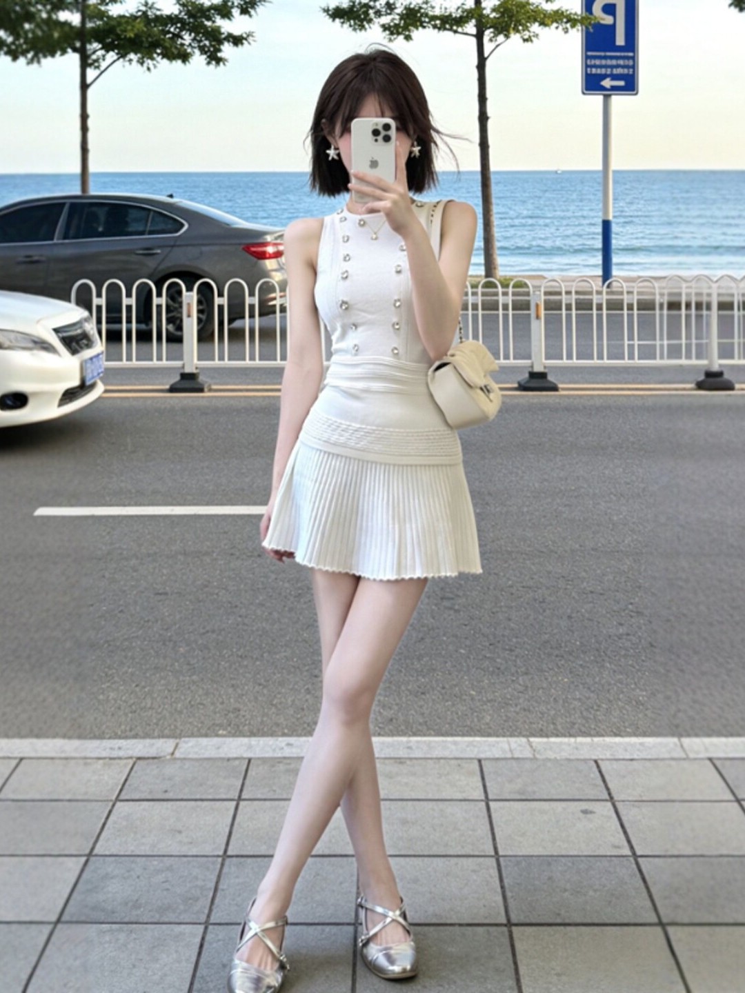 Fashionable Knitted Top And  S – Women'S Young Fashion recenzja i cena