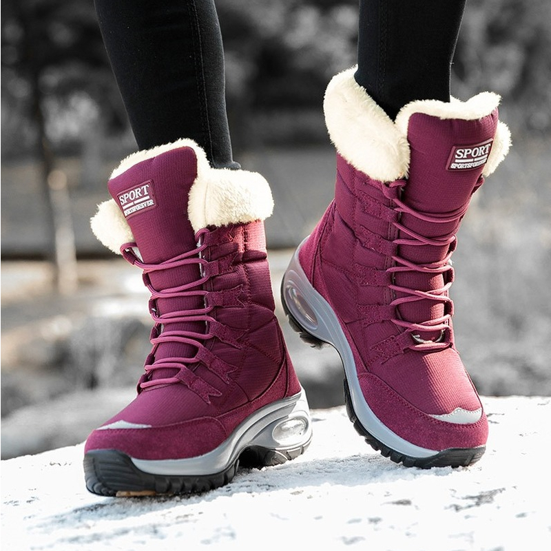 High End Women's Snow Boots Fa – Women'S Fashion Hiking Boots recenzja i cena