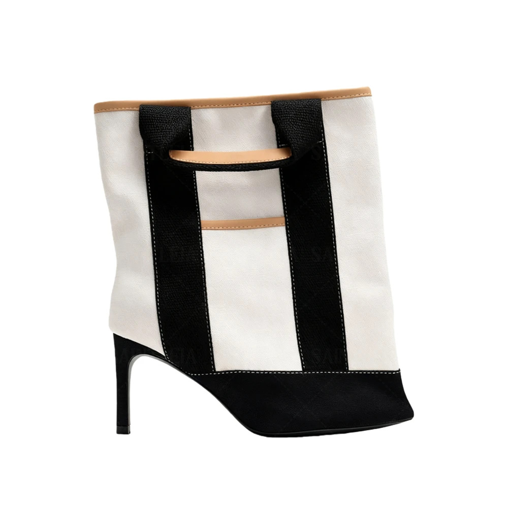 New Women's Color Block Tote B – Canvas Tote Bag recenzja i cena