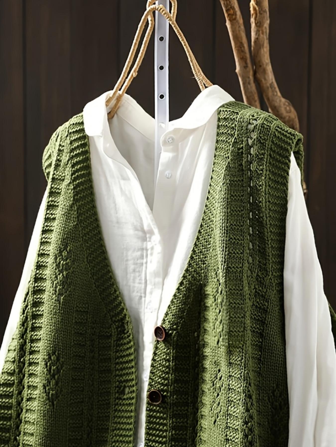 Women's V Neck Casual Sleevele – Women'S Fashion Knitwear recenzja i cena