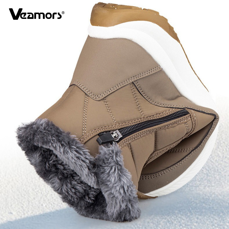 Fashion Women Snow Boots High- – Women'S Fashion Hiking Boots recenzja i cena