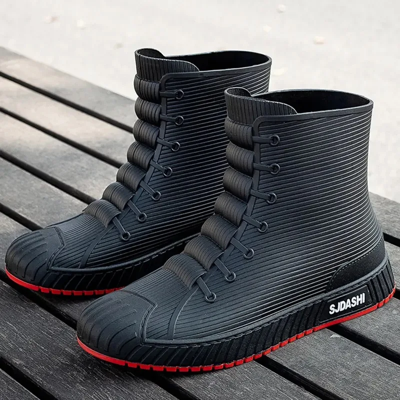 Couple Rain Boots Fashion Rubb – Women'S Fashion Gumboots recenzja i cena