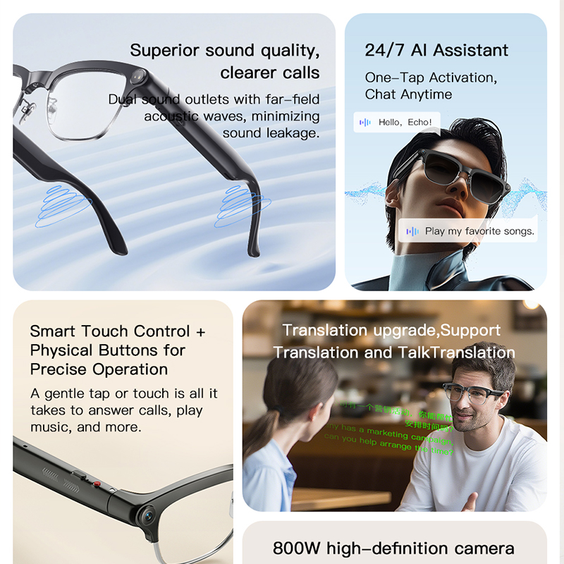 Fashion Smart Glasses HD Video – Women Fashion Video recenzja i cena
