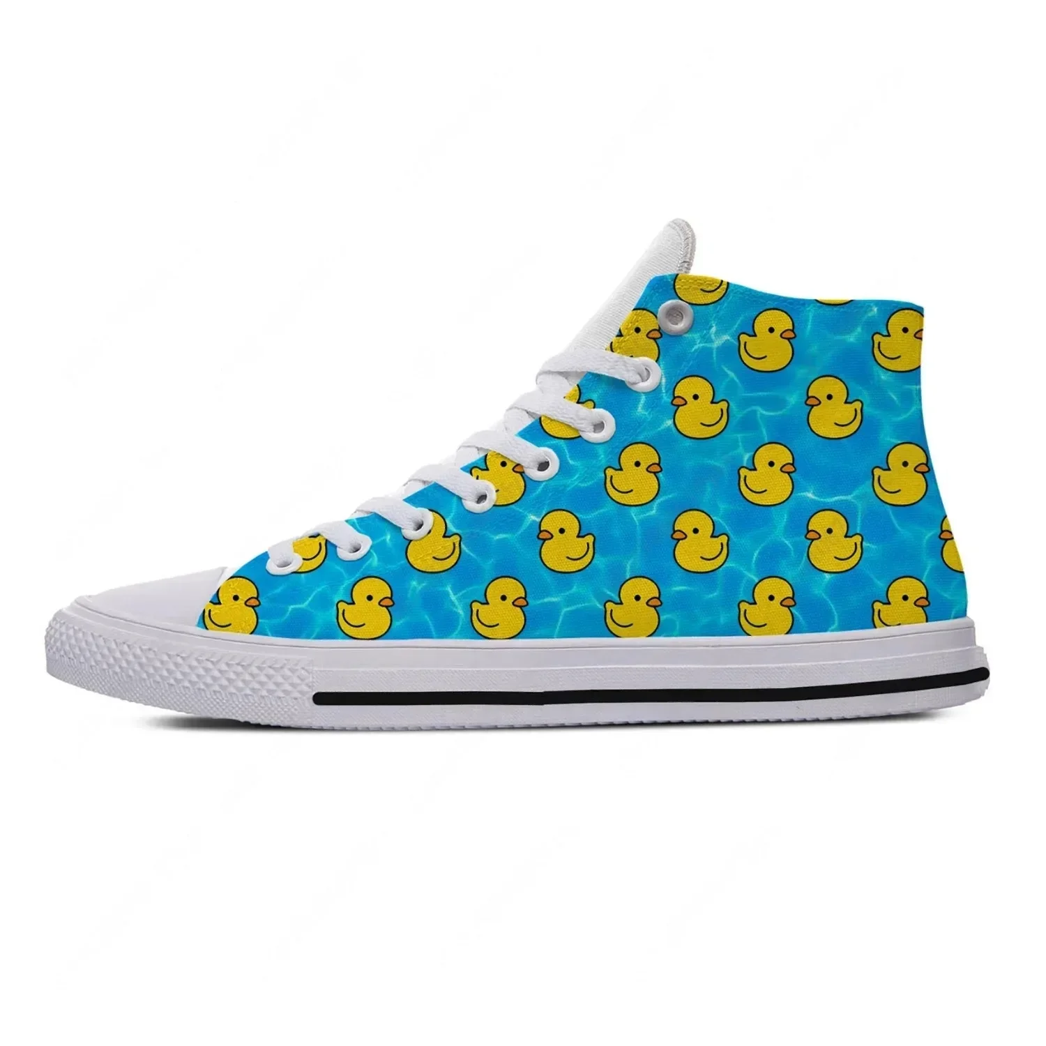 Cartoon Duck High Top Sneakers – Women'S Fashion Business Casual recenzja i cena