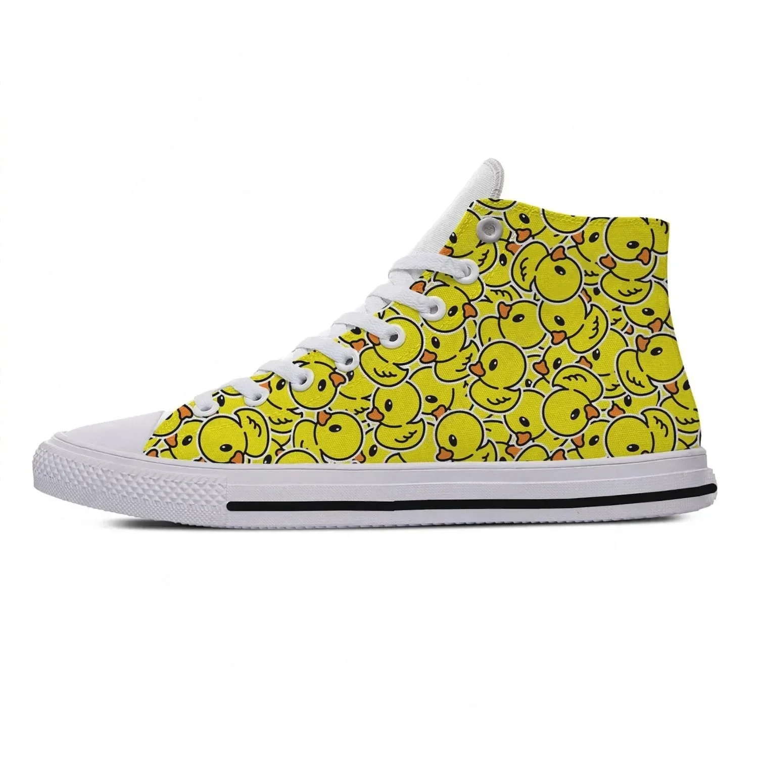 Cartoon Duck High Top Sneakers – Women'S Fashion Business Casual recenzja i cena