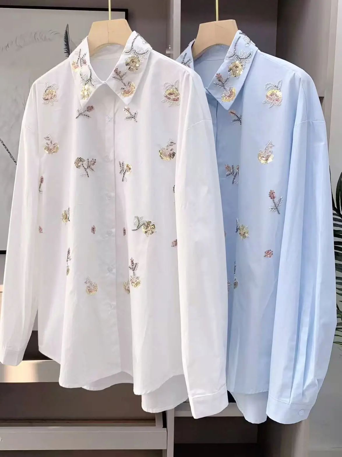 Luxury Sequins Pearls Embroide – Women'S Fashion Trends 2026 Spring Summer recenzja i cena
