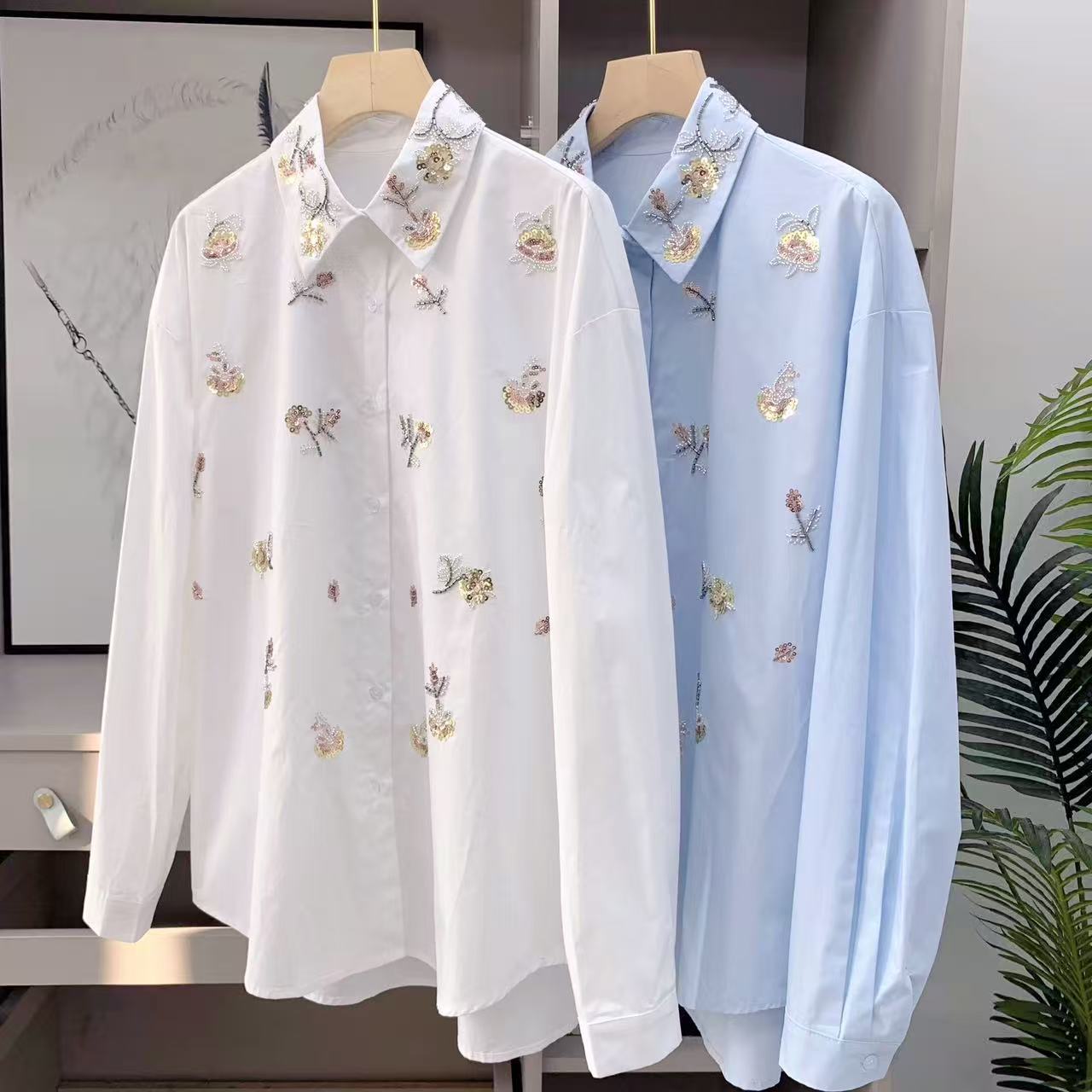 Luxury Sequins Pearls Embroide – Women'S Fashion Trends 2026 Spring Summer recenzja i cena