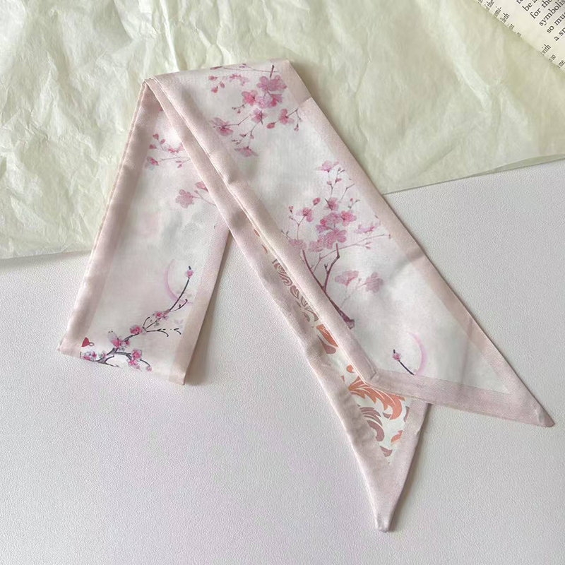Fashion Women Silk Satin Skinn – Women Fashion Necktie recenzja i cena