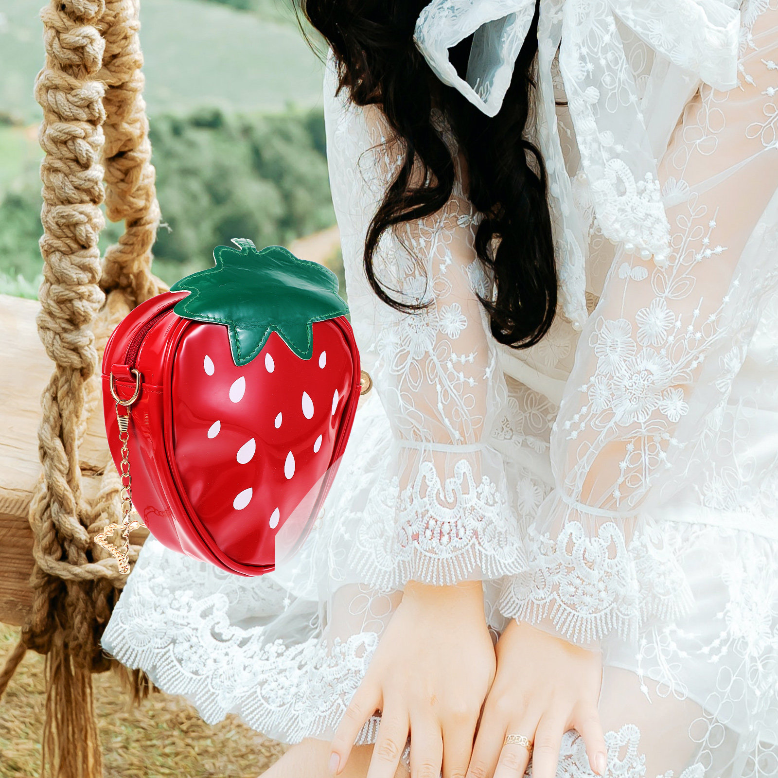 Trendy Fruit Shape Cross Body  – Women Fashion Designers recenzja i cena