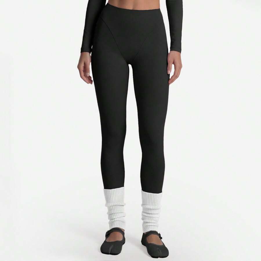 Womens 3-Piece Yoga Set: V-Nec – High Waist Leggings recenzja i cena