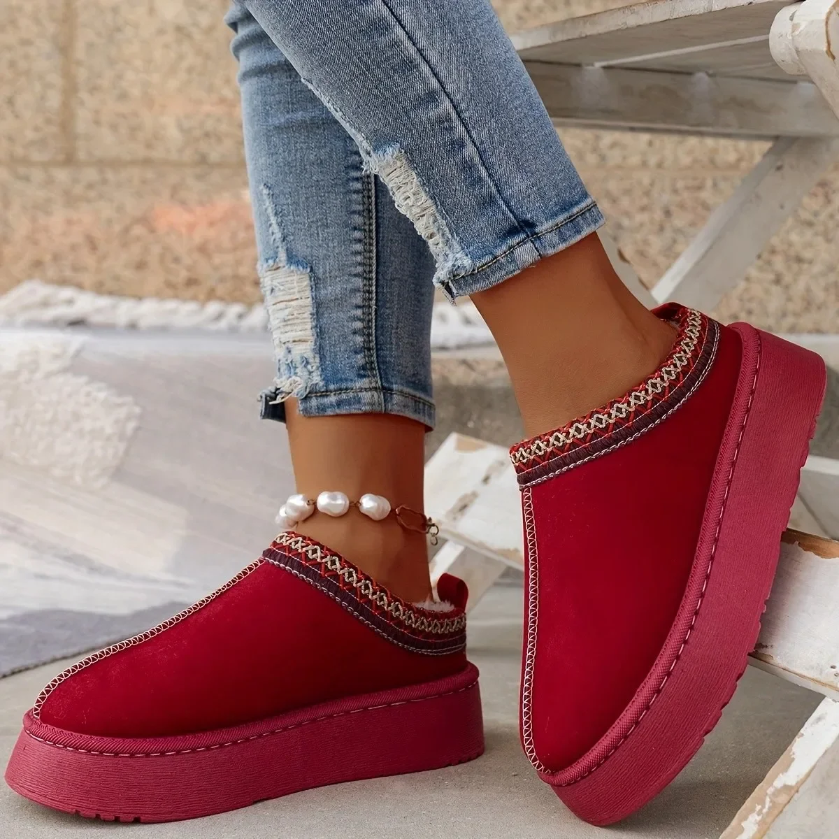 New Ankle Flats Platform Women – Women'S Fashion Ugg Boots recenzja i cena