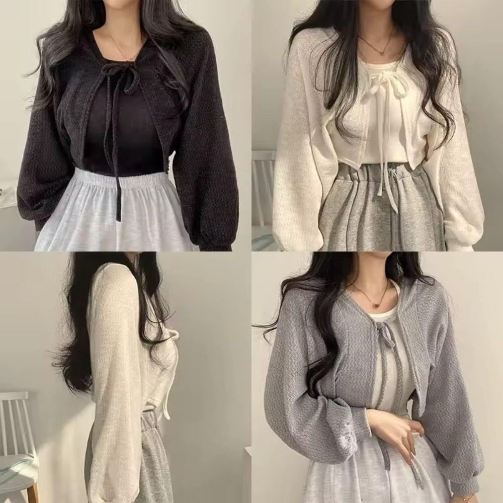 Fashion Thin Fabric Knitted Ca – Women'S Fashion Knitwear recenzja i cena