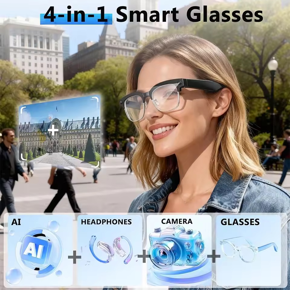 2026New 800W AI Smart Glasses  – Women Fashion Video recenzja i cena