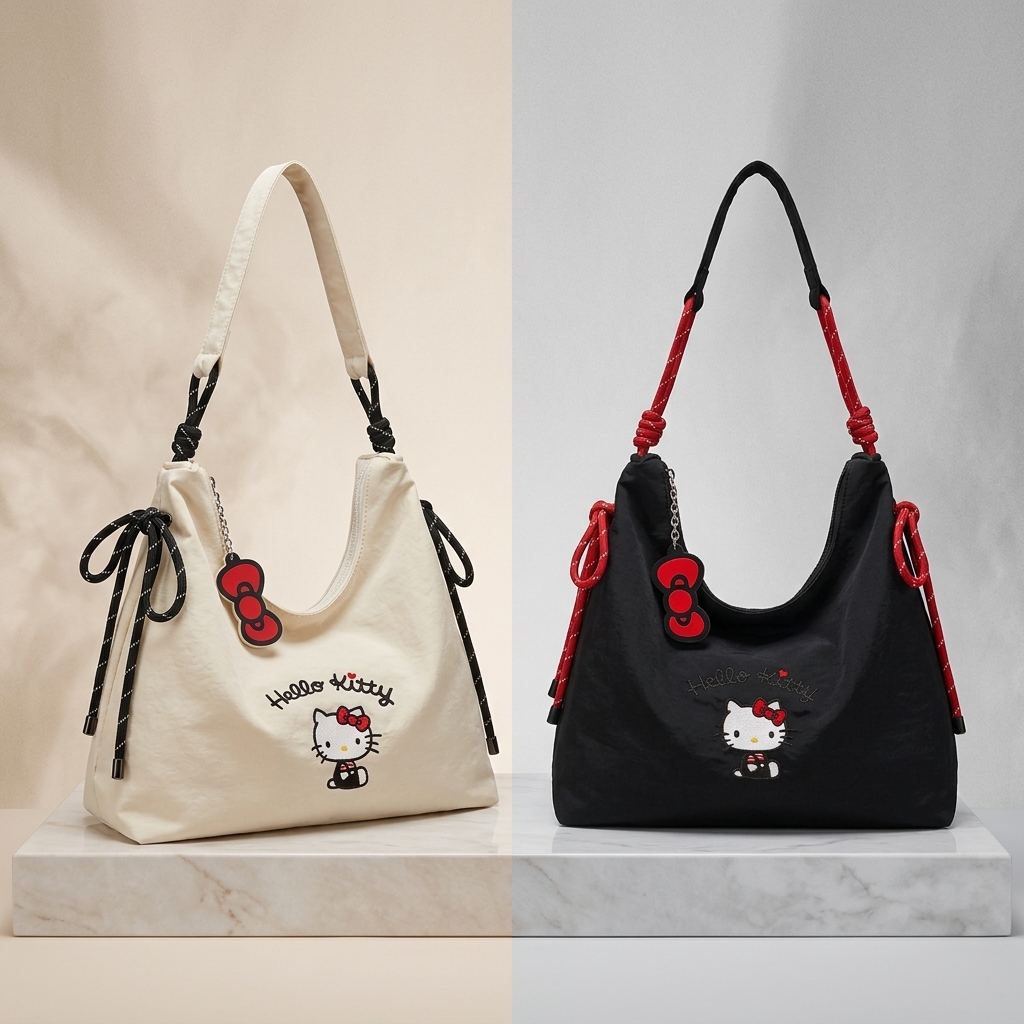 Hello Kitty Knot Canvas Tote B – Canvas Tote Bag recenzja i cena