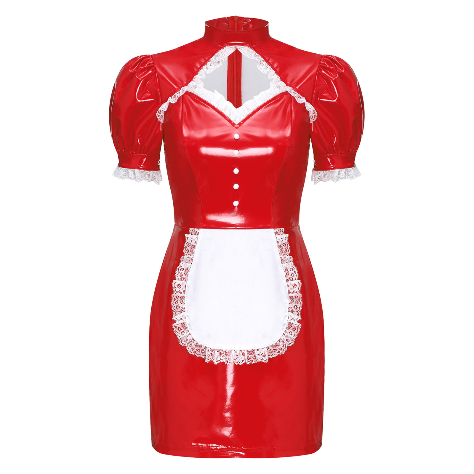 Womens French Maid Costume Pat – Bodycon Dress Women recenzja i cena
