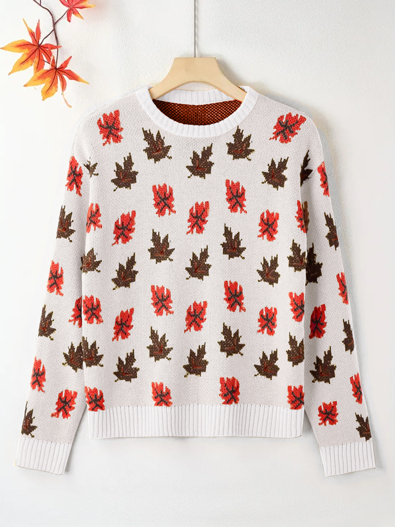 plus Size Women's round Neck P – Women'S Fashion Knitwear recenzja i cena