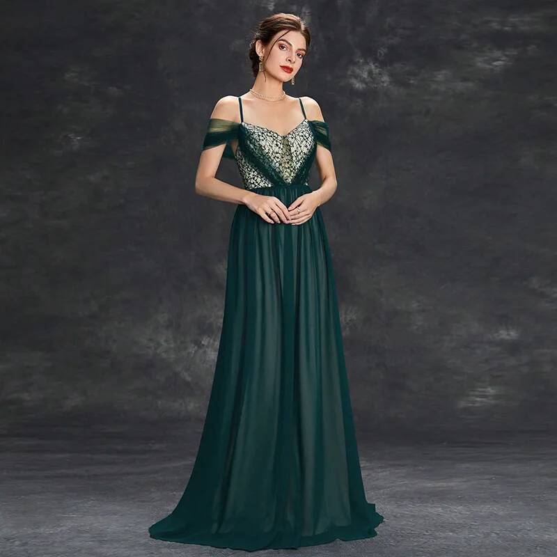 Dress Spring New Evening Long  – Women'S Fashion Dresses Images recenzja i cena