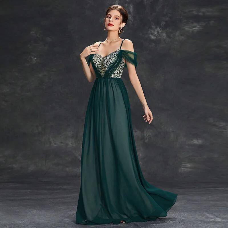 Dress Spring New Evening Long  – Women'S Fashion Dresses Images recenzja i cena