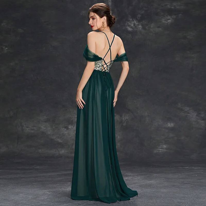 Dress Spring New Evening Long  – Women'S Fashion Dresses Images recenzja i cena