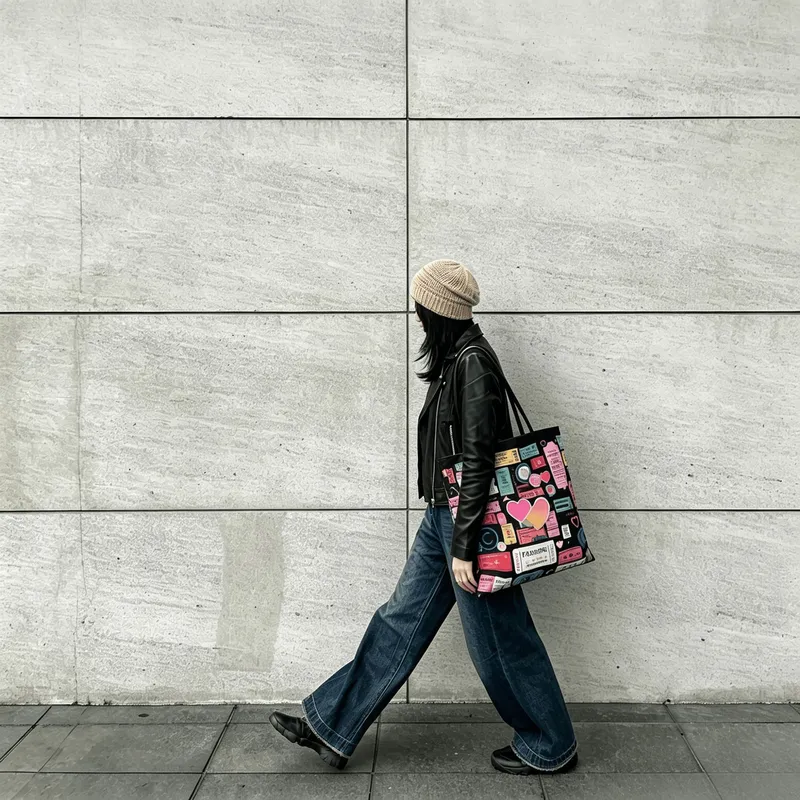 2026 Korean Ins Wind Tote Bag  – Canvas Tote Bag recenzja i cena
