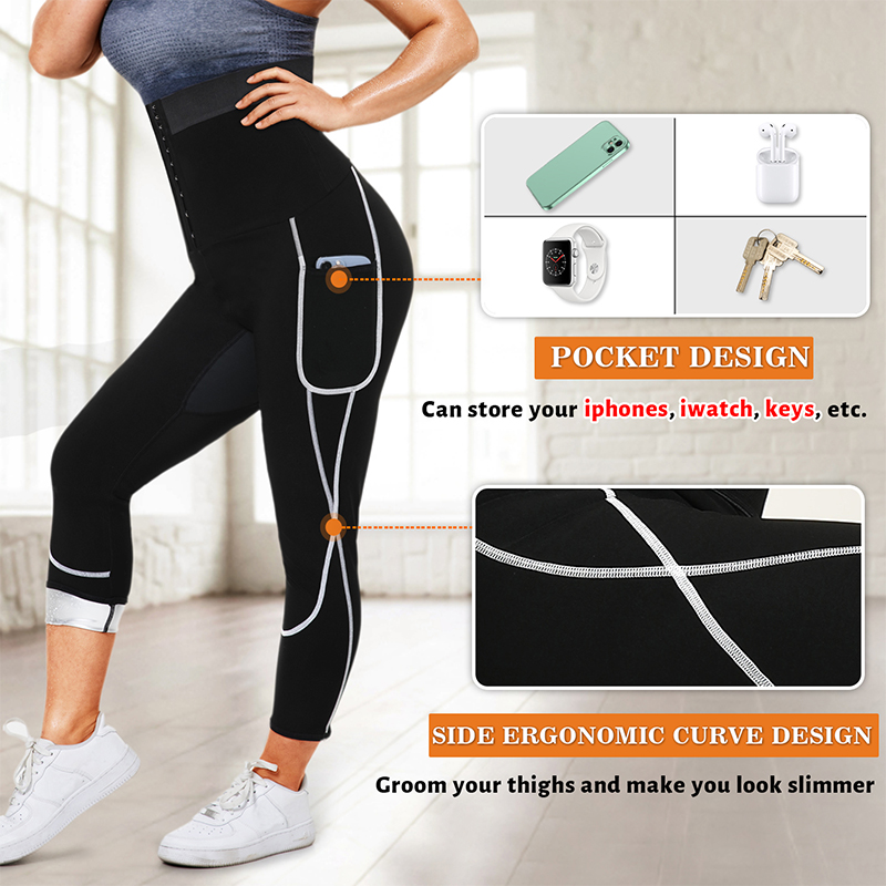 Sauna Sweat Pants for Women Hi – High Waist Leggings recenzja i cena