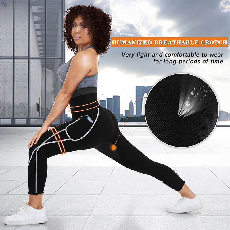 Sauna Sweat Pants for Women Hi – High Waist Leggings recenzja i cena