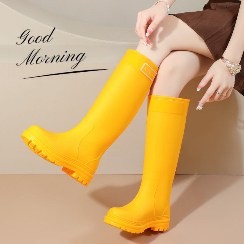 Women's PVC Wellies Fashion Th – Women'S Fashion Gumboots recenzja i cena