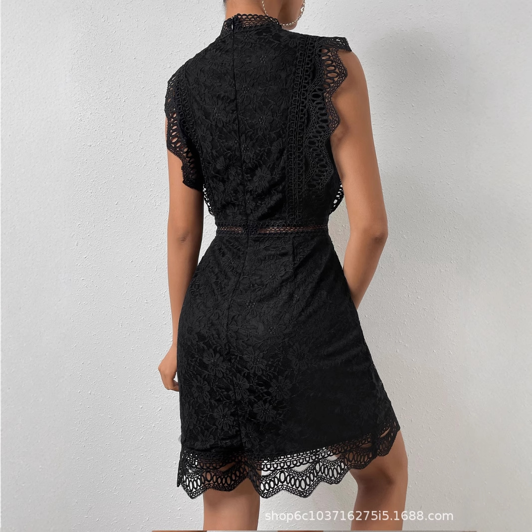 Sexy Black Lace Bodycon Dress  – Bodycon Dress Women recenzja i cena