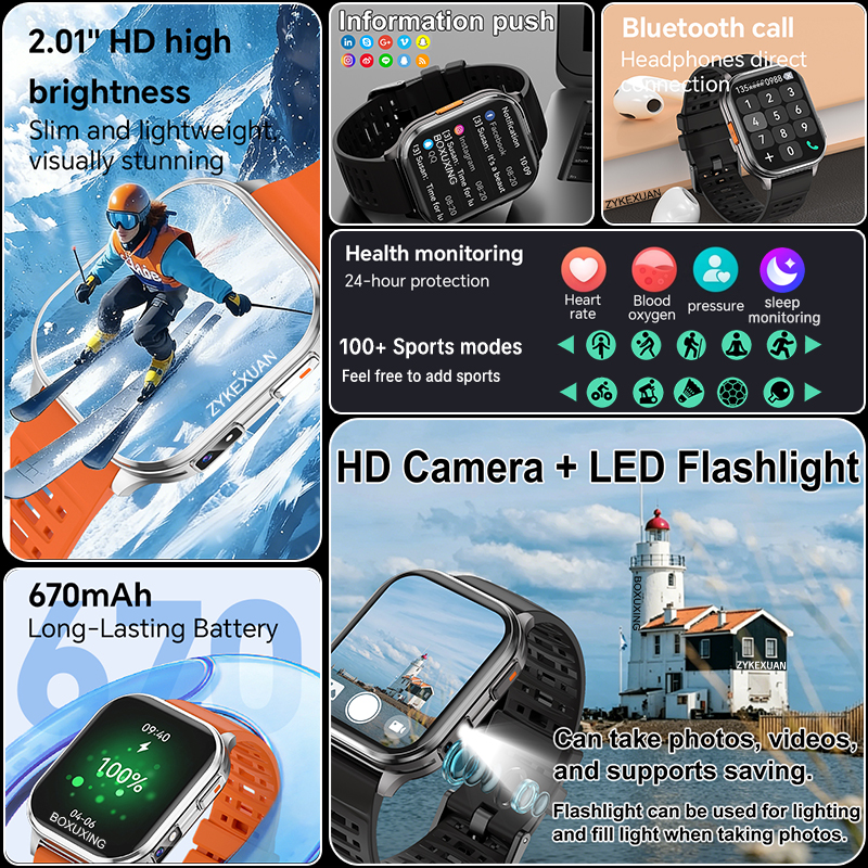 2026New Smartwatch With Camera – Women Fashion Video recenzja i cena
