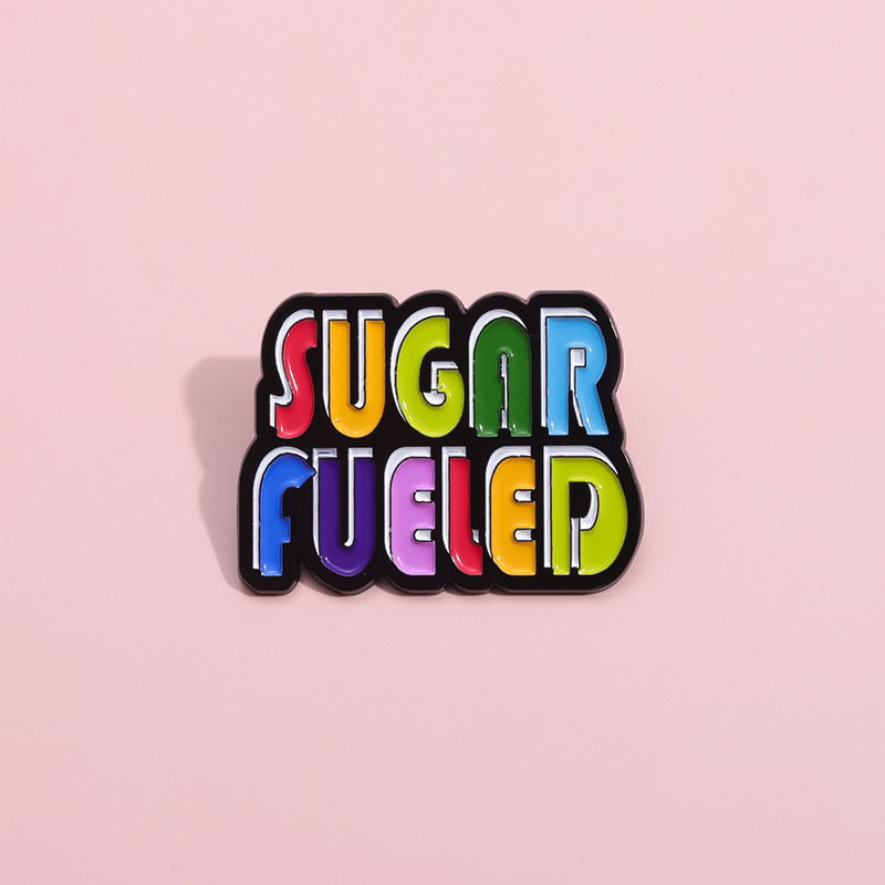 Cartoon Letter Metal Brooch Ra – Women Fashion History recenzja i cena