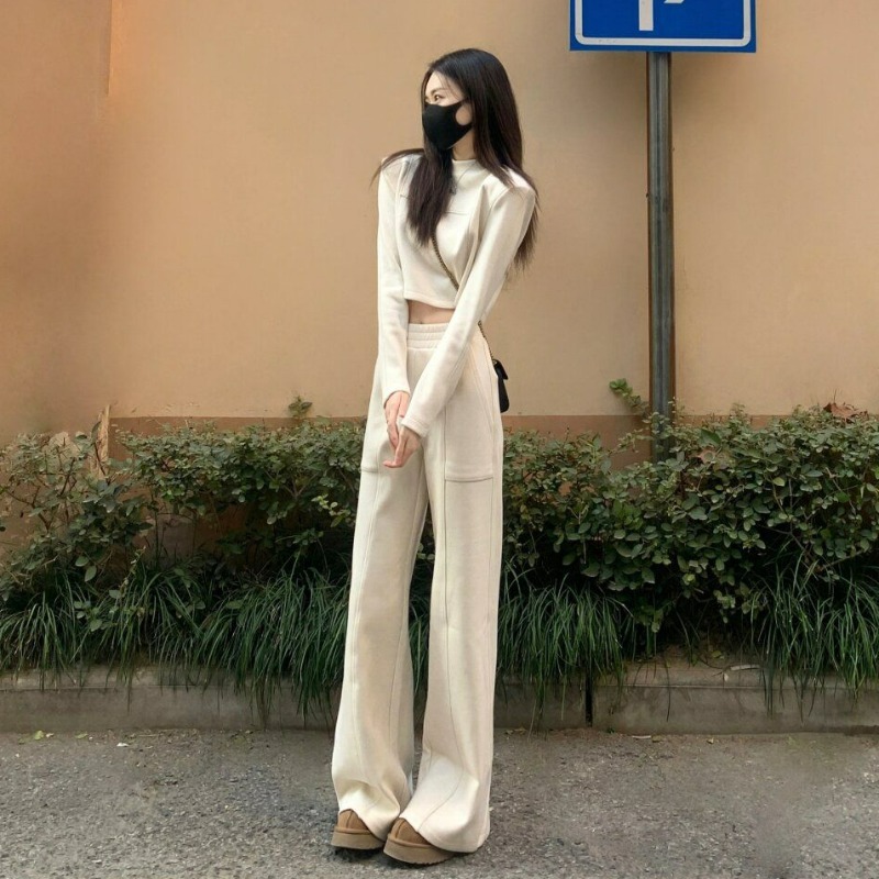 Spring Fashion Casual Wide Leg – Women'S Young Fashion recenzja i cena