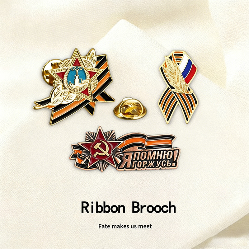 Corsage Brooch  Badge Russian  – Women Fashion History recenzja i cena