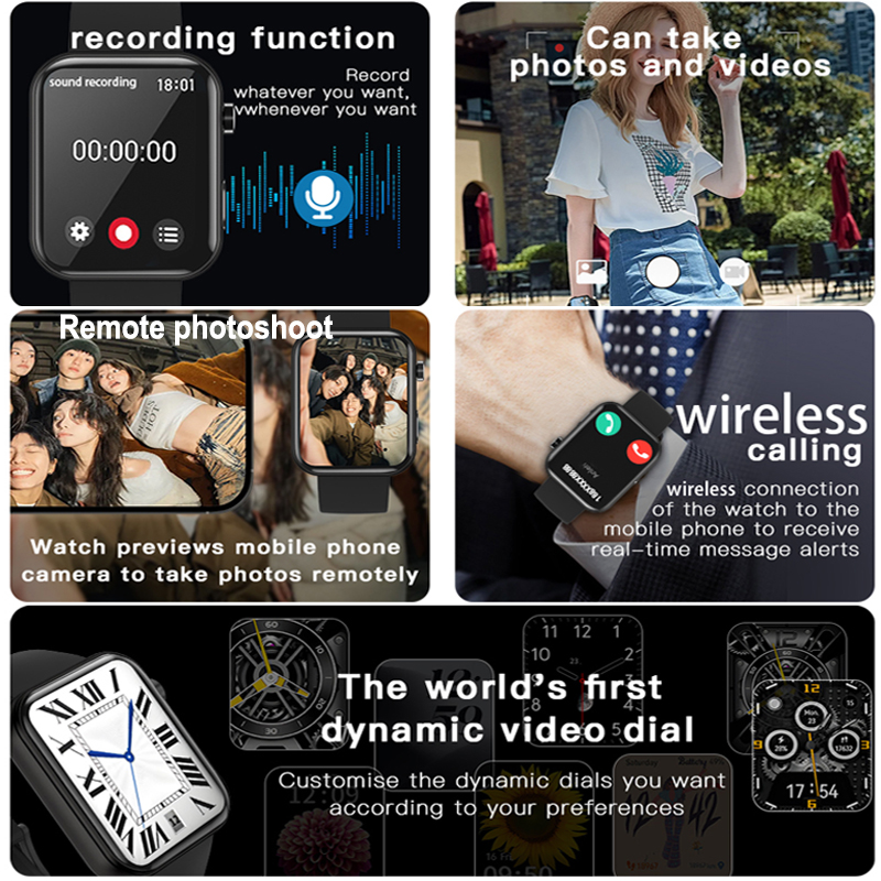 New Camera SmartWatch Men Wome – Women Fashion Video recenzja i cena
