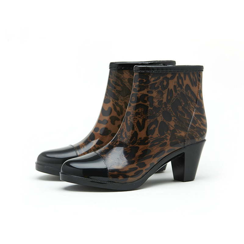 Side Zipper Fashion Rain Boots – Women'S Fashion Gumboots recenzja i cena