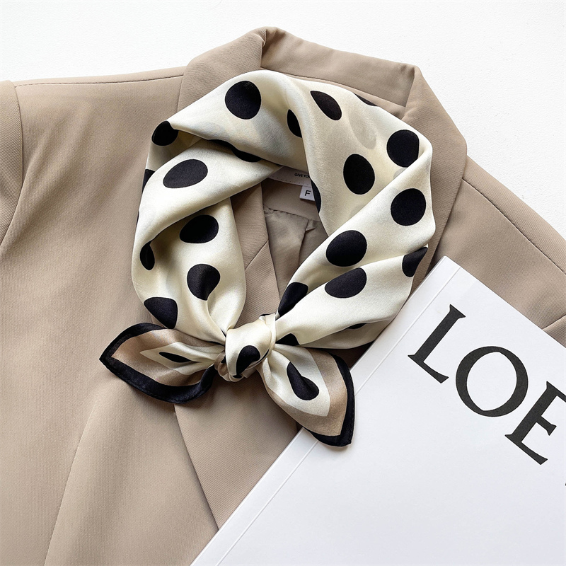 2024 New Pure Silk Scarf Small – Women Fashion Necktie recenzja i cena