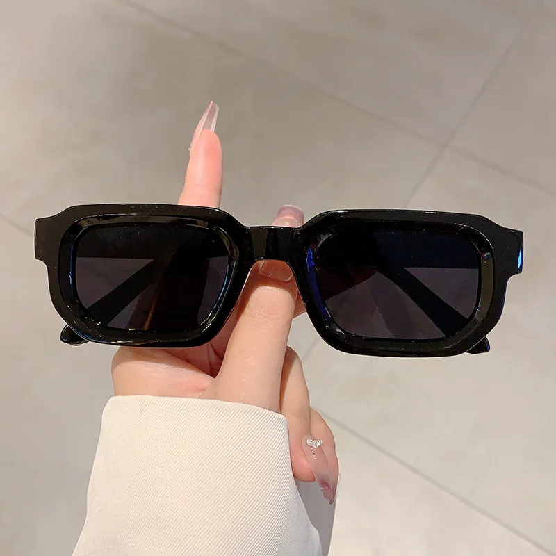 Vintage Rectangle Frame Sungla – Women'S Fashion Eyewear recenzja i cena