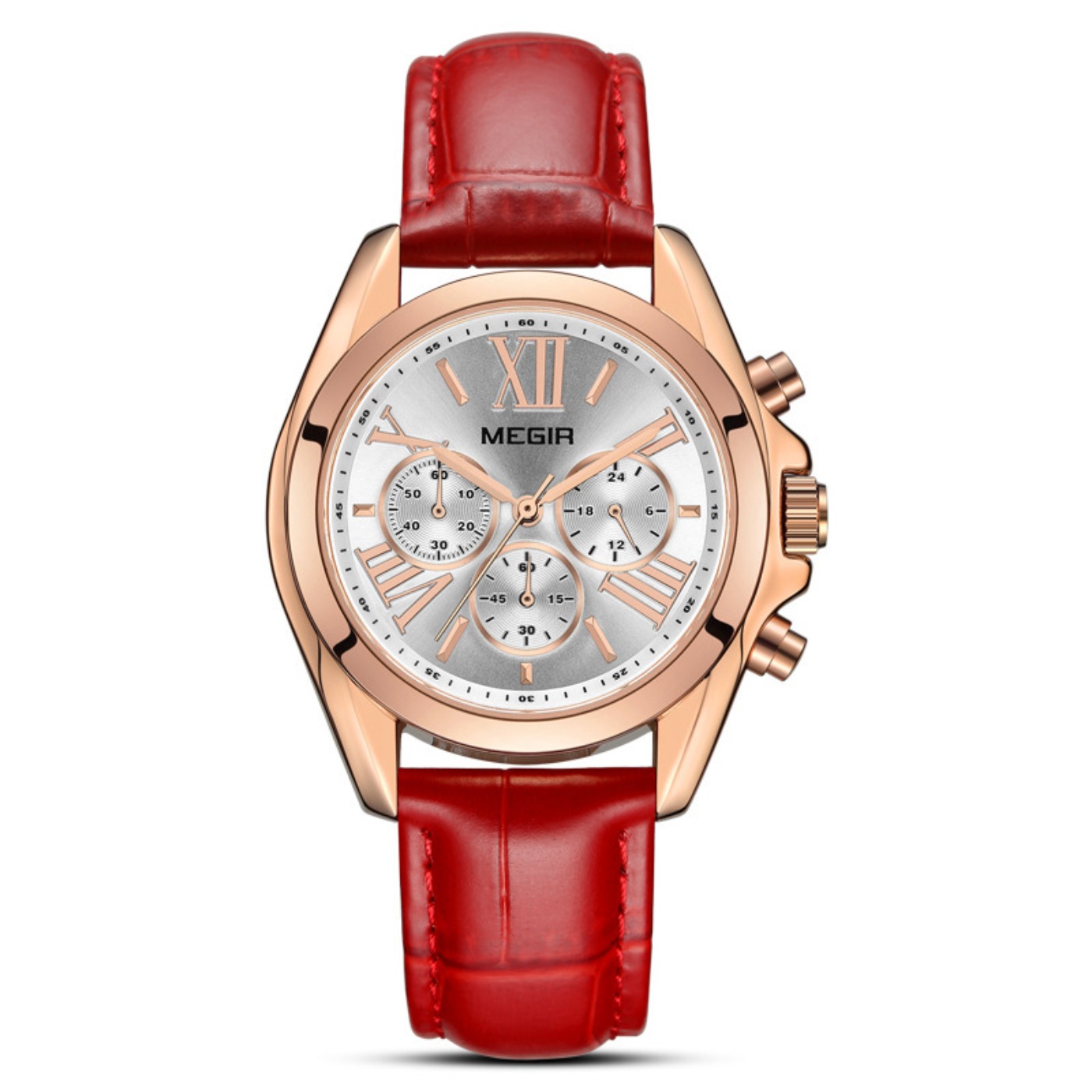 MEGIR New Luxury Leather Watch – Women'S Fashion Brands recenzja i cena