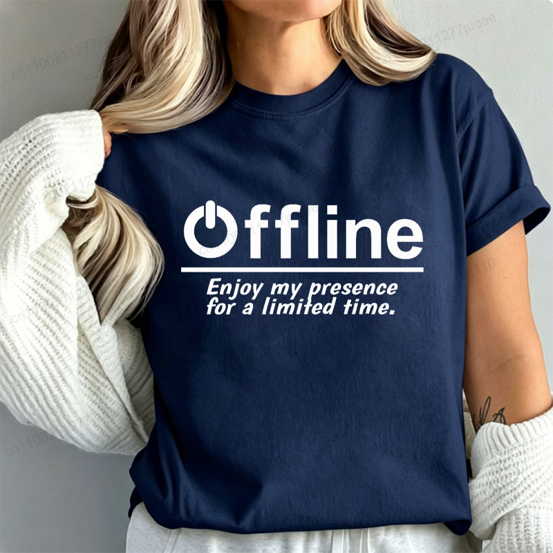 Offline Gamer Shirt Funny Game – Women Fashion Video recenzja i cena