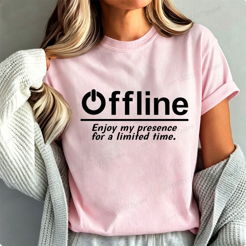 Offline Gamer Shirt Funny Game – Women Fashion Video recenzja i cena