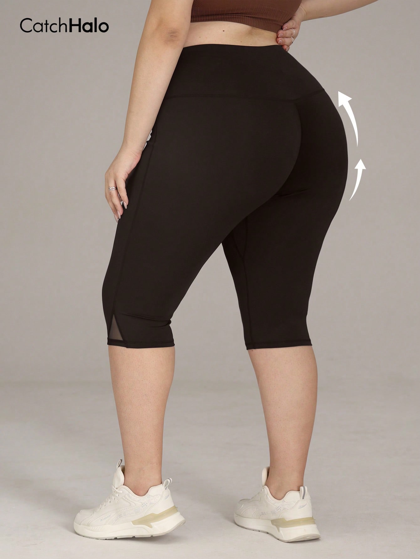 Plus Size Gym Leggings Women M – High Waist Leggings recenzja i cena