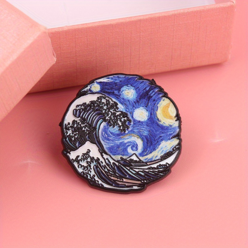 Wave & Vortex Fusion Pin - Hok – Women Fashion History recenzja i cena