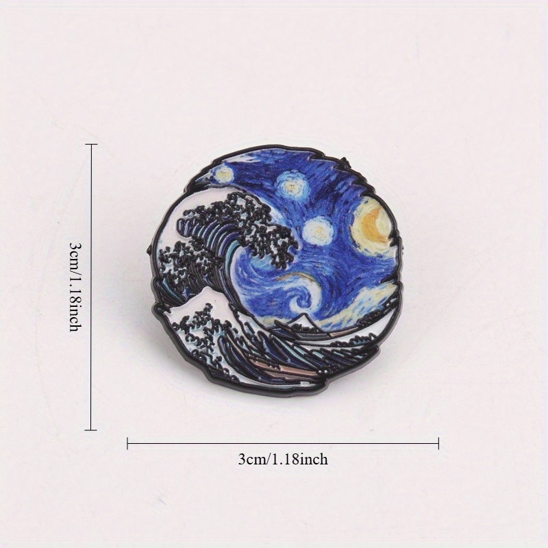 Wave & Vortex Fusion Pin - Hok – Women Fashion History recenzja i cena